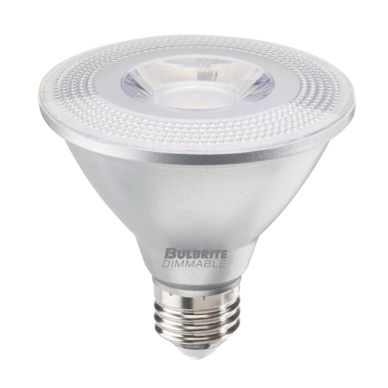 Bulbrite - 10 Watts - PAR30SN - E26 Base - 3000KK - 120 Volts - LED10PAR30S/FL40/930/WD/2-6PK