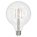Bulbrite - 8.5 Watts - G40 - E26 Base - 3000KK - 120 Volts - Clear - LED8G40/30K/FIL/3-2PK