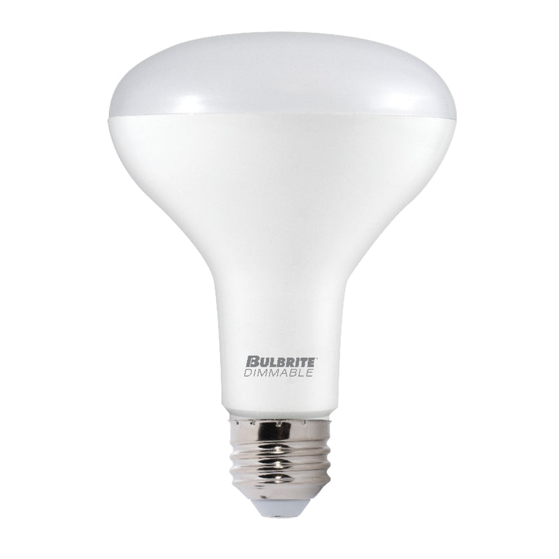 Bulbrite - 11 Watts - BR30 - E26 Base - 3000KK - 120 Volts - Frost - LED11BR30/830/D/4-4PK