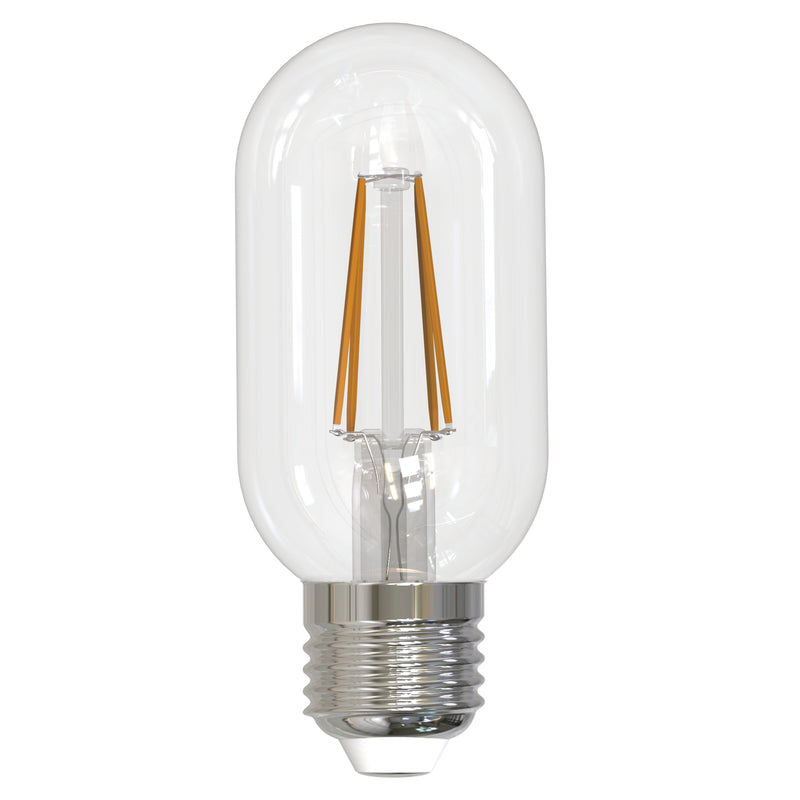 Bulbrite - 5 Watts - T14 - E26 Base - 3000KK - 120 Volts - Clear - LED5T14/30K/FIL/3-4PK