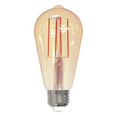 Bulbrite - 5 Watts - ST18 - E26 Base - 2200KK - 120 Volts - Antique - LED5ST18/22K/FIL-NOS/3-4PK