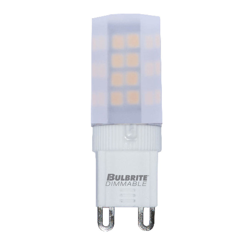 Bulbrite - 4.5 Watts - T4 - G9 Base - 2700KK - 120 Volts - Frost - LED4G9/27K/120/F/D-2PK