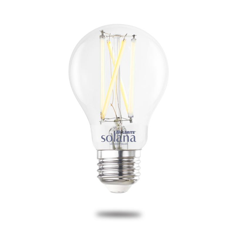 Bulbrite - 8 Watts - A19 - E26 Base - 2200K-6500KK - 120 Volts - Cler - SL8WA19/90/W/CL/2PK