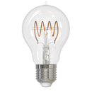 Bulbrite - 4.5 Watts - A19 - E26 Base - 2100KK - 120 Volts - Clear - LED4A19/21K/FIL-NOS/CURV/LOOP-4PK