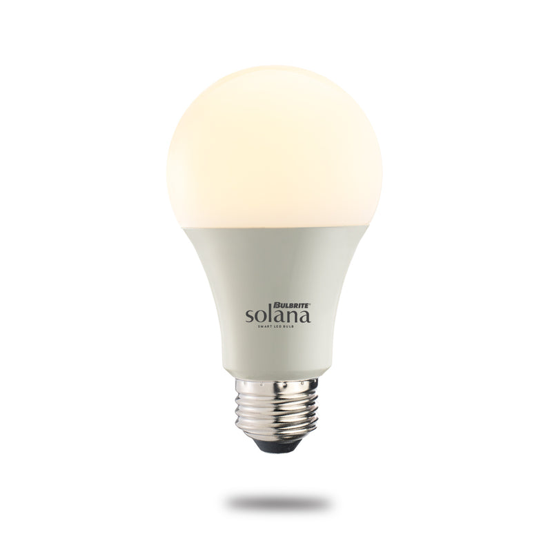 Bulbrite - 8 Watts - A19 - E26 Base - 2200K-6500KK - 120 Volts - Frost - SL8WA19/W/FR-4PK