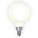 Bulbrite - 4 Watts - G16 - E12 Base - 3000KK - 120 Volts - Milky - LED4G16/30K/FIL/M/3-4PK