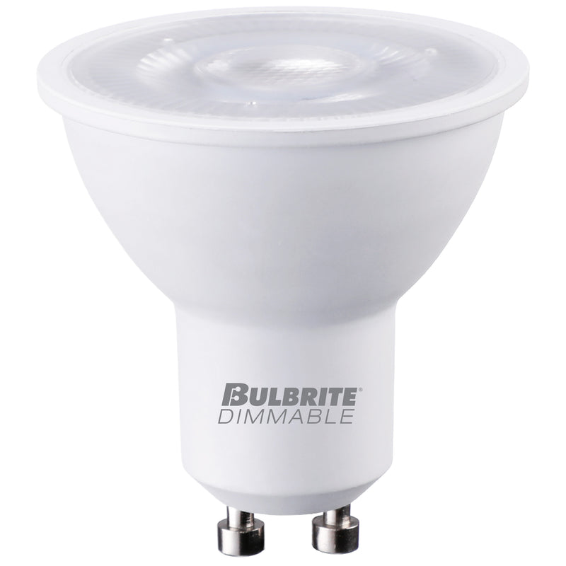 Bulbrite - 6.5 Watts - PAR16 - GU10 Base - 2700KK - 120 Volts - Frost - LED6PAR16GUFL40/50/827/D/4-4PK