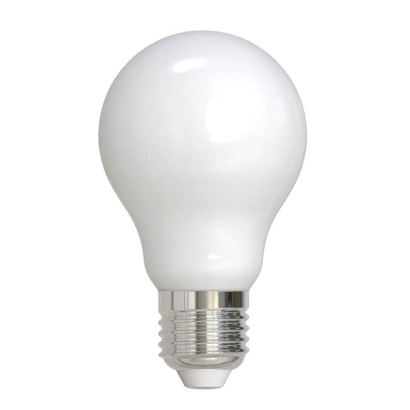 Bulbrite - 9 Watts - A19 - E26 Base - 2700KK - 120 Volts - Milky - LED9A19/27K/FIL/M/3-2PK