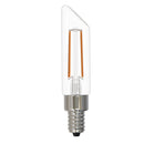 Bulbrite - 4 Watts - T6SL - E12 Base - 3000KK - 120 Volts - Clear - LED4T6SL/30K/FIL/3-4PK