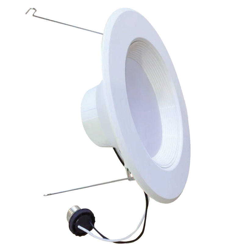 Bulbrite - 14 Watts - 5/6" DWNLGT - E26 Base - 3000KK - 120 Volts - White - LED14REC/5/6/930/WHRD/D-4PK