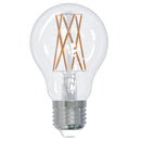 Bulbrite - 9 Watts - A19 - E26 Base - 2700KK - 120 Volts - Clear - LED9A19/27K/FIL/3-2PK