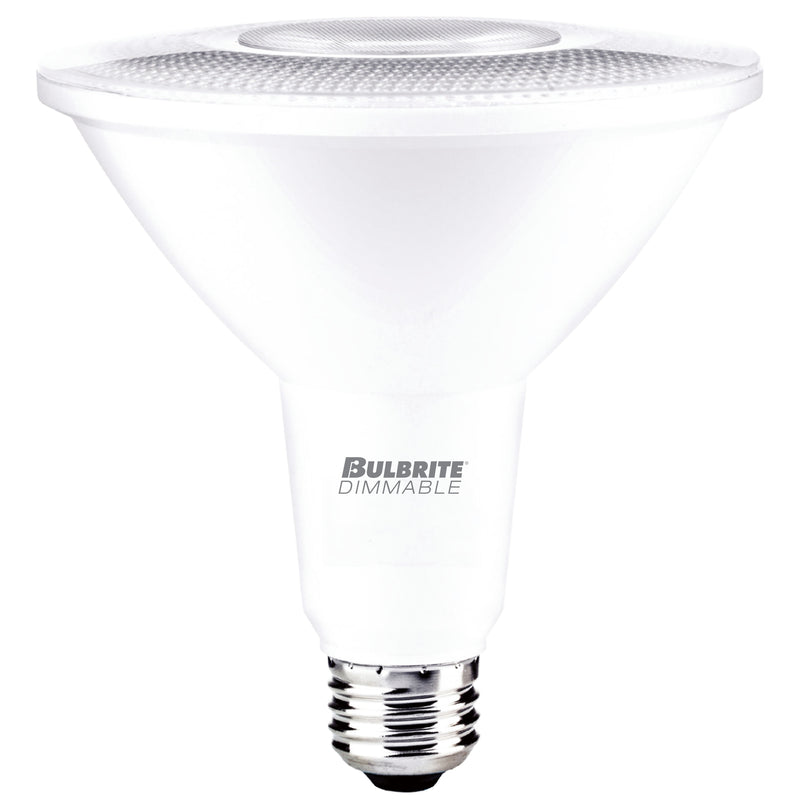 Bulbrite - 15 Watts - PAR38 - E26 Base - 3000KK - 120 Volts - White - LED15PAR38/B-FL40/830/WD/2-4PK