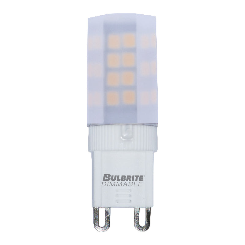 Bulbrite - 4.5 Watts - T4 - G9 Base - 3000KK - 120 Volts - Frost - LED4G9/30K/120/F/D-2PK