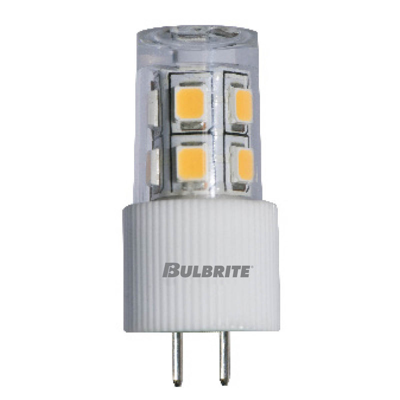 Bulbrite - 2 Watts - JC - G4 Base - 2700KK - 12 Volts - Clear - LED2G4/27K/12-3PK
