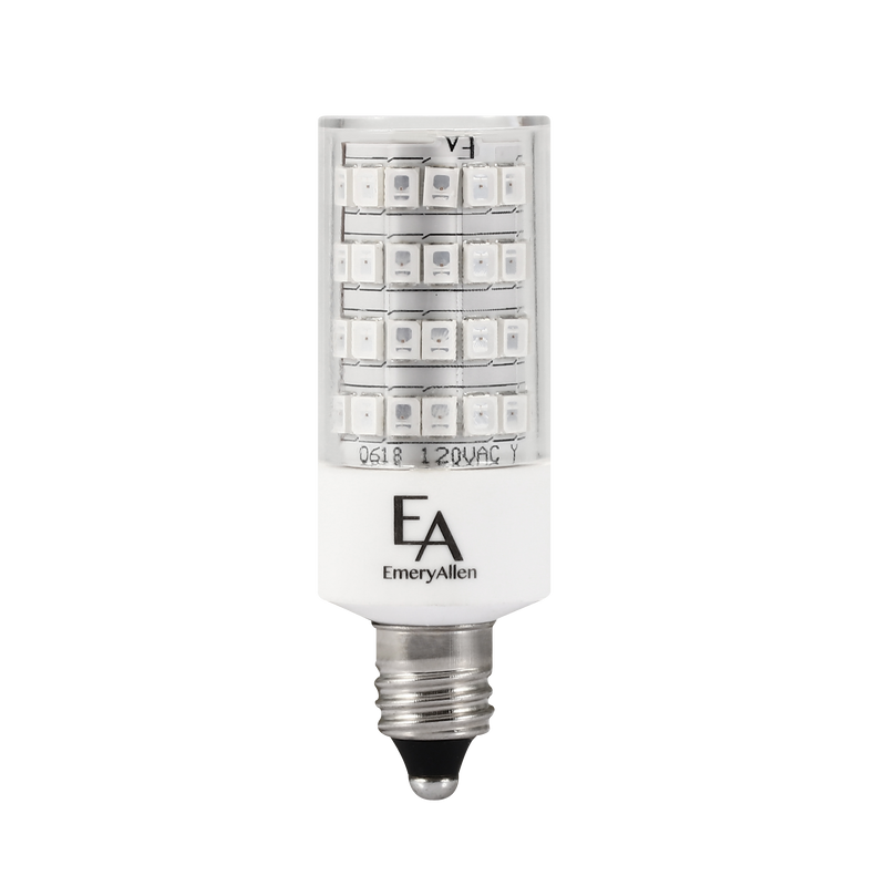 EmeryAllen - 3 Watts - Miniature LED -  Base - N/AK - 120V AC Volts - EA-E11-3.0W-001-AMB