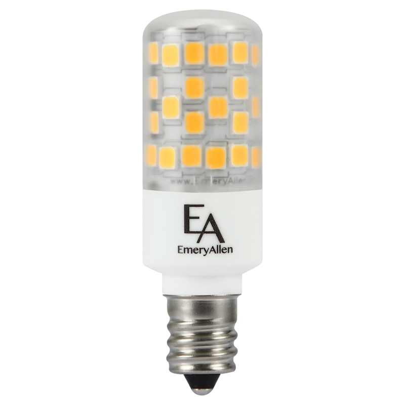 EmeryAllen - 4.5 Watts - T3 -  Base - 2700K - 120V AC Volts - EA-E12-4.5W-001-279F-D