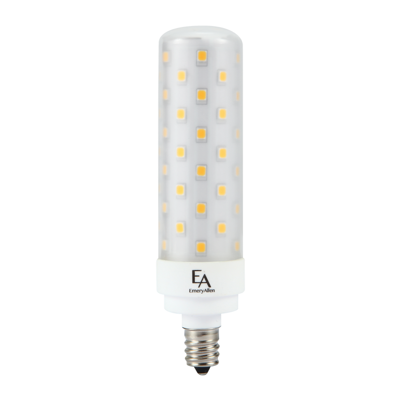 EmeryAllen - 9.5 Watts - Miniature LED -  Base - 3000K - 120V AC Volts - EA-E12-9.5W-001-309F-D