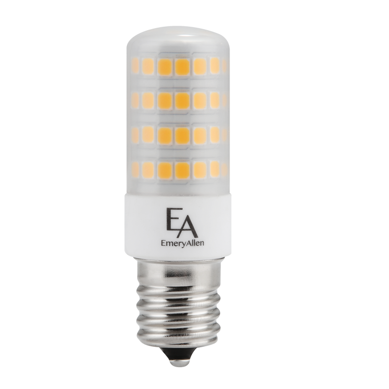 EmeryAllen - 5 Watts - T3 -  Base - 3000K - 120V AC Volts - EA-E17-5.0W-001-309F-D