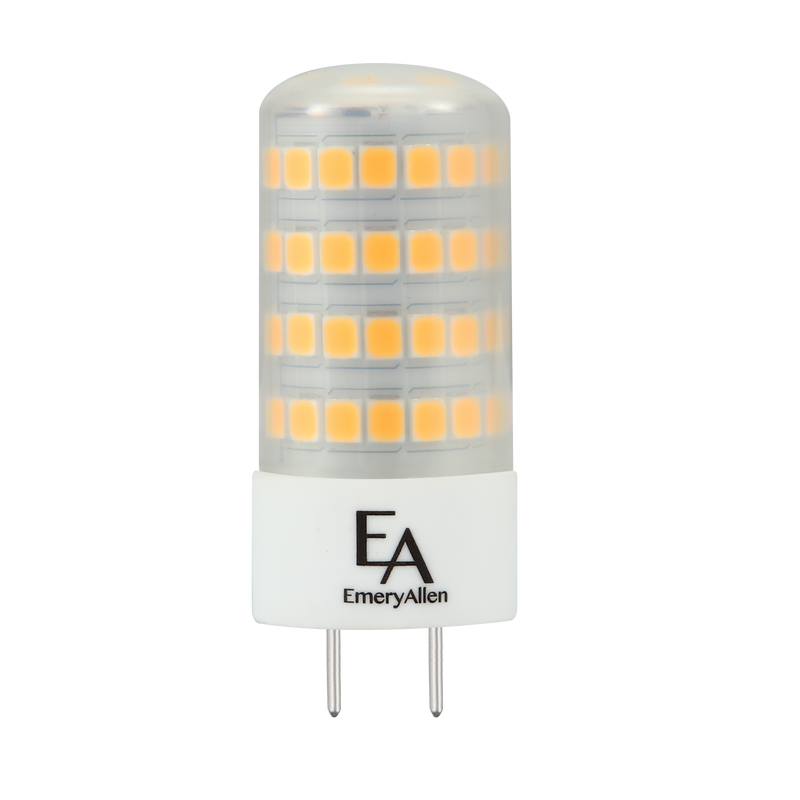 EmeryAllen - 6 Watts - Miniature LED -  Base - 3000K - 120V AC Volts - EA-G8-6.0W-001-309F-D