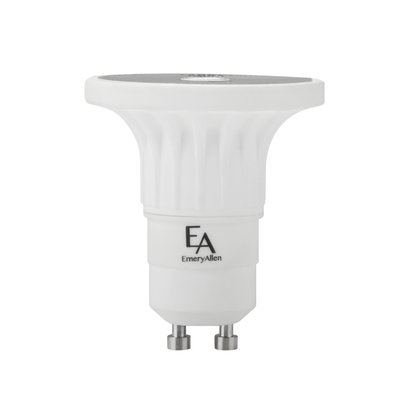 EmeryAllen - 7 Watts - Miniature LED -  Base - 3000K - 120V AC Volts - EA-GU10-7.0W-36D-3090-D