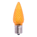Bulbrite - 0.6 Watts - C9 - E17 Base - 120 Volts - Orange - LED/C9O-25PK