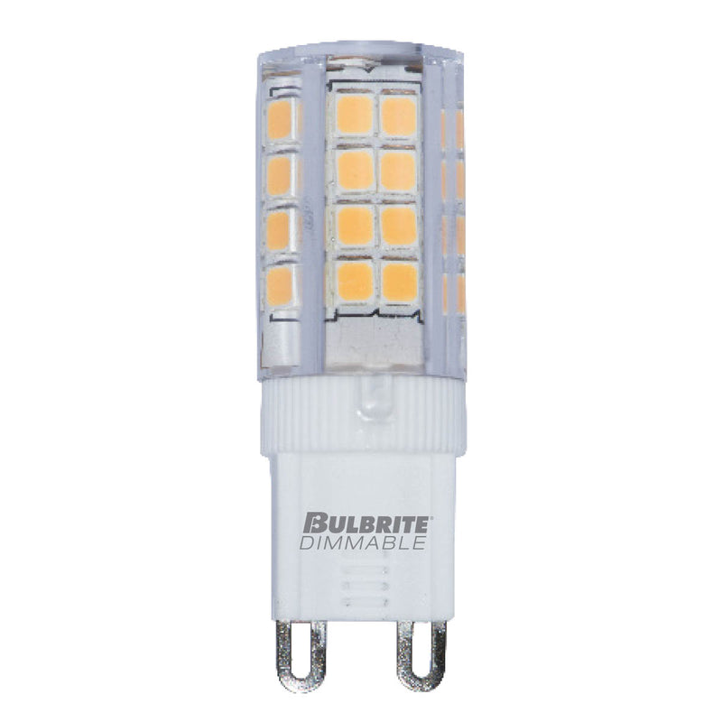 Bulbrite - 4.5 Watts - T6 - G9 Base - 2700KK - 120 Volts - Clear - LED4G9/27K/120/D-2PK