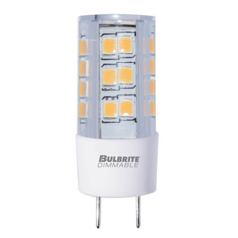 Bulbrite - 4.5 Watts - T4 - GY8 Base - 2700KK - 120 Volts - Clear - LED4GY8/27K/120/D-2PK