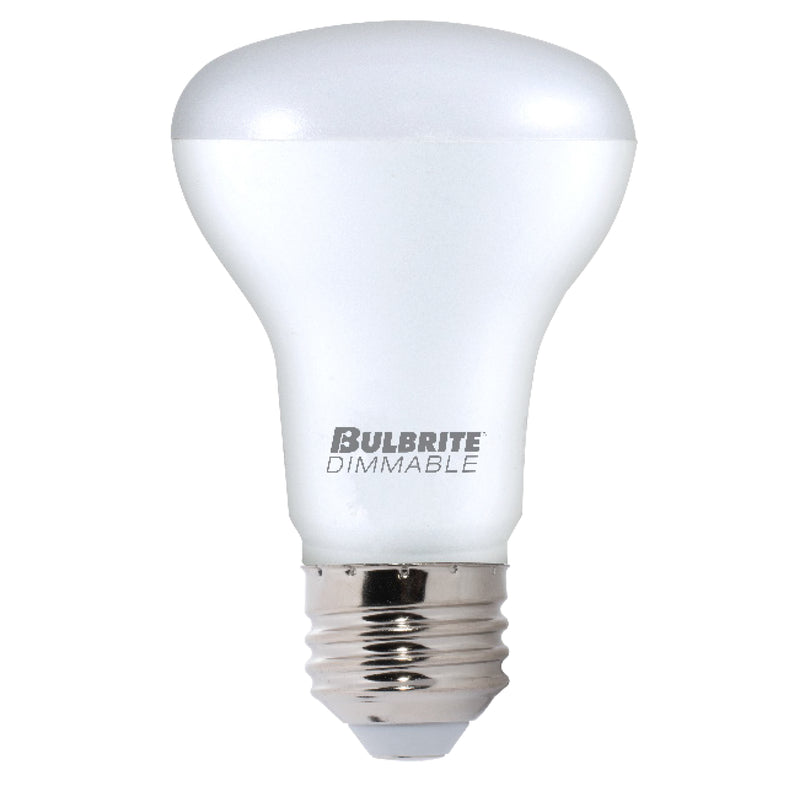 Bulbrite - 7.5 Watts - R20 - E26 Base - 3000KK - 120 Volts - Frost - LED7R20/830/D/4-4PK