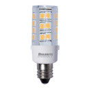 Bulbrite - 4.5 Watts - T4 - E12 Base - 3000KK - 120 Volts - Clear - LED4E12/30K/120/D-2PK