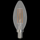 Bulbrite - 5 Watts - B11 - E12 Base - 2700KK - 120 Volts - Clear - LED5B11/27K/FIL/D/B-36PK
