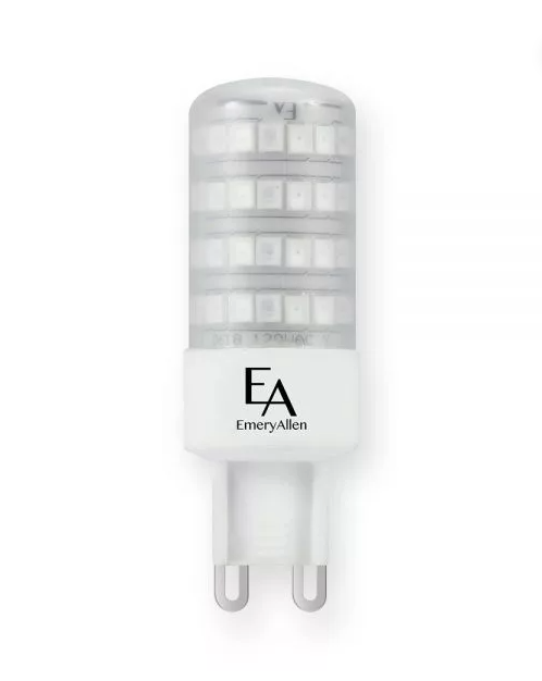 EmeryAllen - 3 Watts - Miniature LED -  Base - N/AK - 120V AC Volts - EA-G9-3.0W-001-AMB