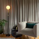 Poise Adjustable Floor Lamp in Brass