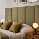 Knuckle Table Lamp Walnut with Sphere IV