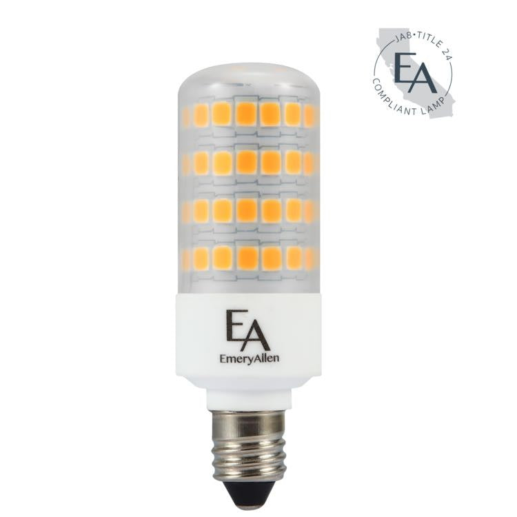 EmeryAllen - 5 Watts - T3 -  Base - 3000K - 120V AC Volts - EA-E11-5.0W-001-309F-D