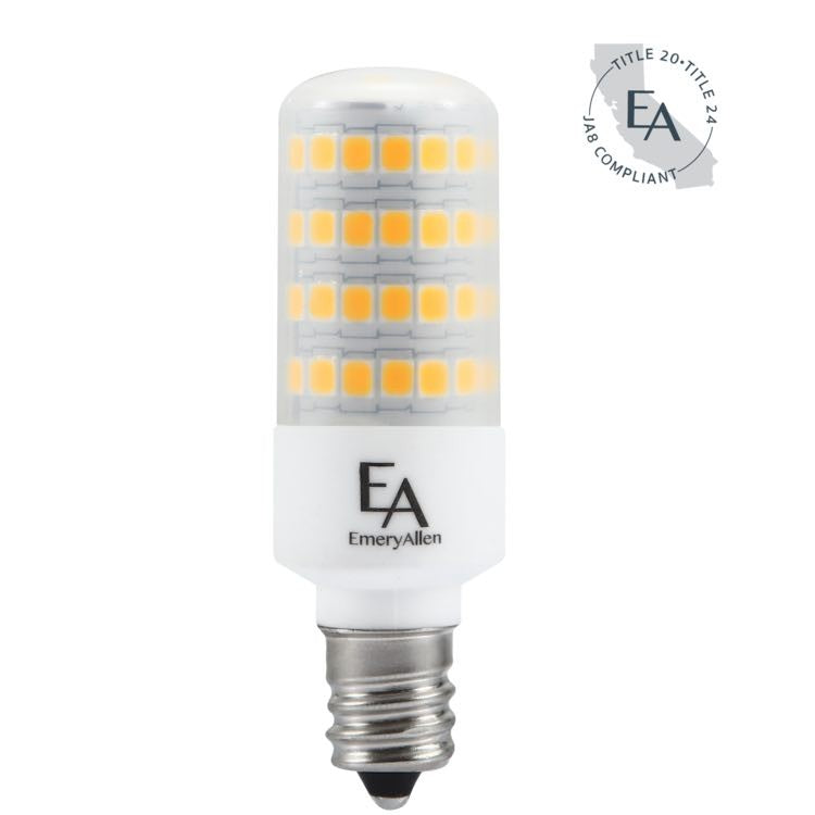 EmeryAllen - 5 Watts - T3 -  Base - 2700K - 120V AC Volts - EA-E12-5.0W-001-279F-D