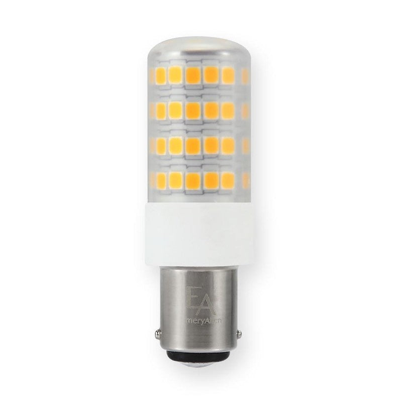 EmeryAllen - 6 Watts - Miniature LED -  Base - 3000K - 120V AC Volts - EA-BA15D-6.0W-121-309F-D