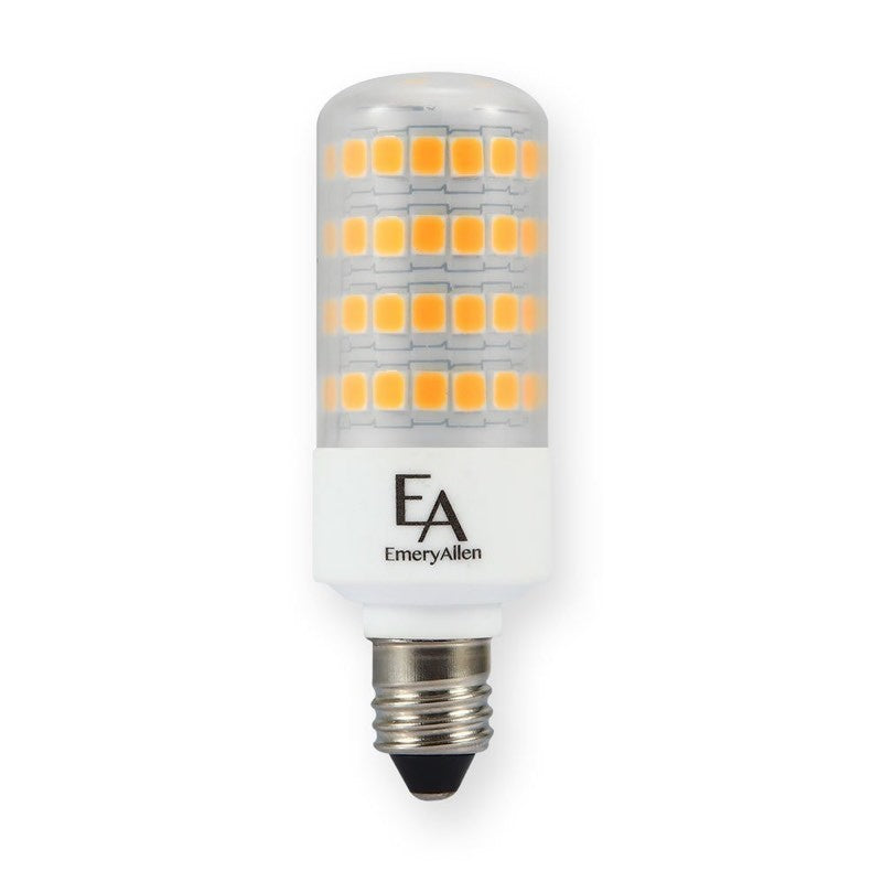 EmeryAllen - 6 Watts - T3 -  Base - 3000K - 120V AC Volts - EA-E12-6.0W-001-309F-D